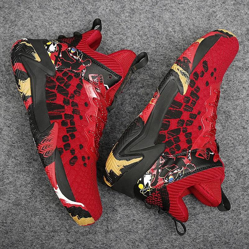 Custom Men's Casual Fashion Sneakers High-Top Stretch Breathable Fabric Soft Bottom Damping shoes men sport Basketball Shoes, Black/orange;black/yellow;red
Custom Men's Casual Fashion Sneakers High-Top Stretch Breathable Fabric Soft Bottom Damping shoes men sport Basketball Shoes, Black/orange;black/yellow;red