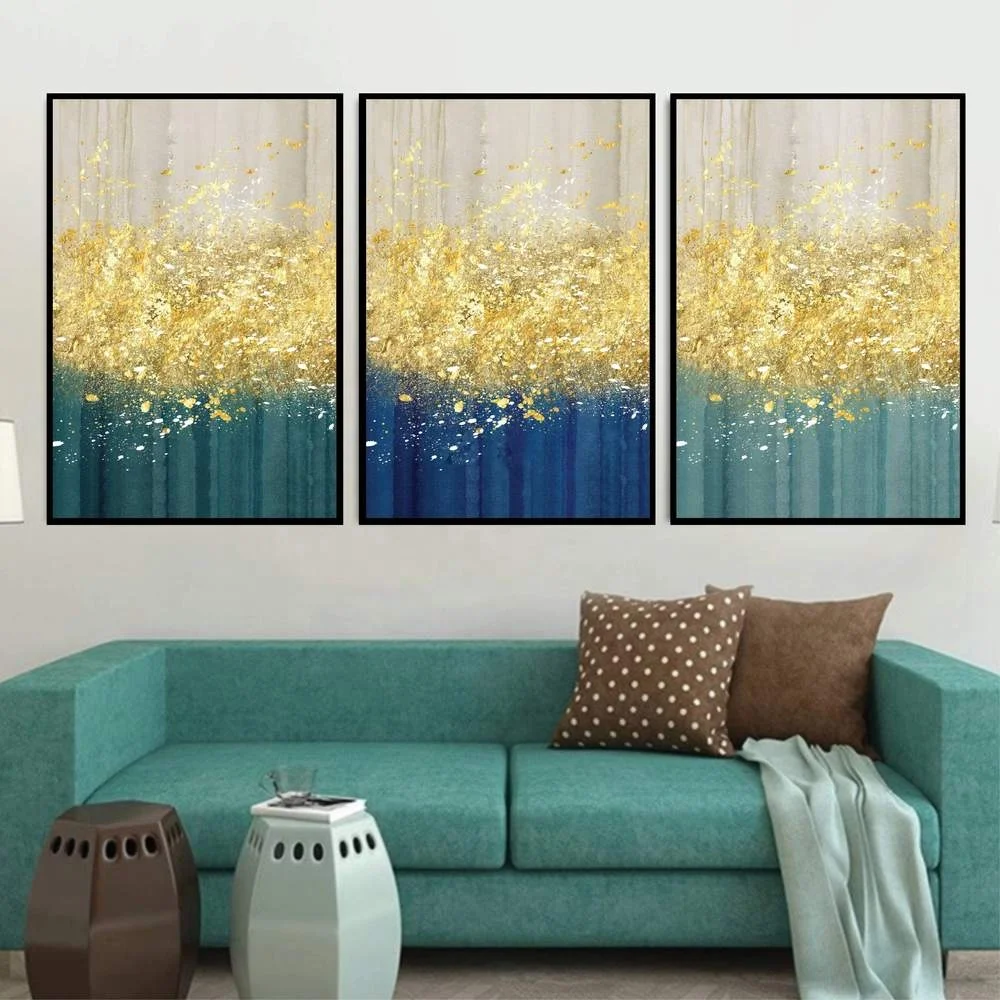 Watercolor Golden Splash Canvas Art Canvas Poster Abstract Prints Painting Wall Picture Nordic Home Decor, Multiple colours
Watercolor Golden Splash Canvas Art Canvas Poster Abstract Prints Painting Wall Picture Nordic Home Decor, Multiple colours