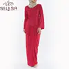 Selling Long Sleeve Muslim Dress Islamic Clothing Model Jilbab Hot