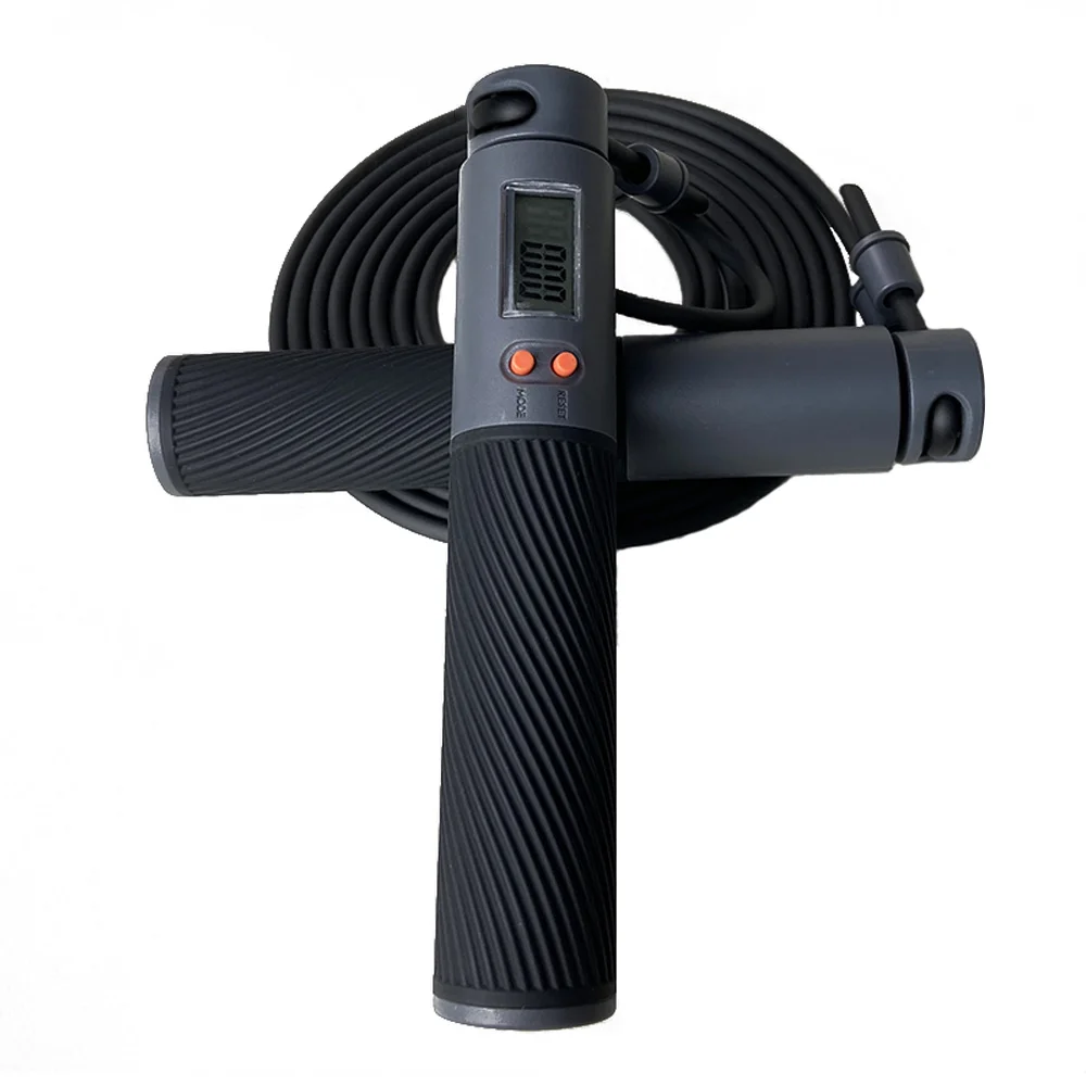 High quality electronic digital automatic counting skipping rope smart rope skipping, Black
High quality electronic digital automatic counting skipping rope smart rope skipping, Black