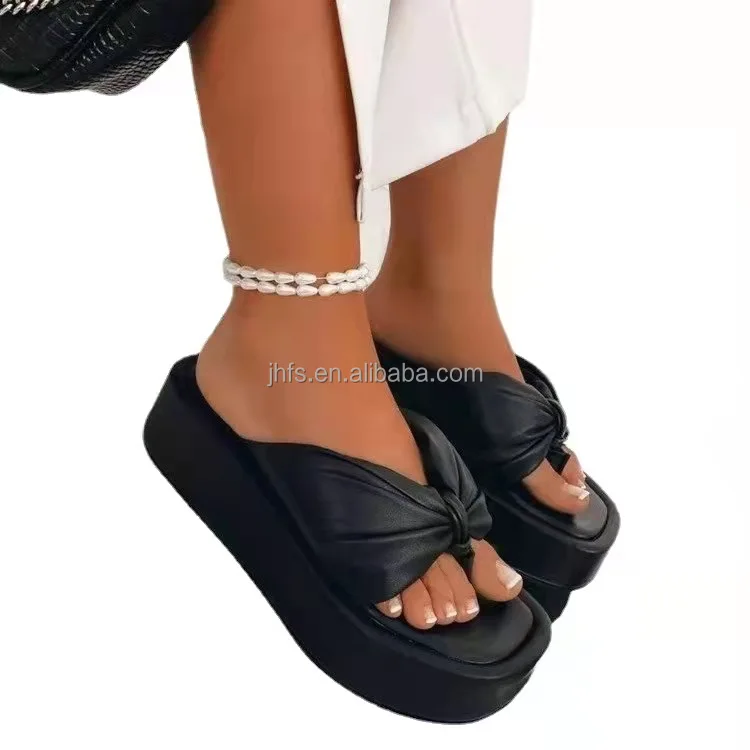 J&H 2022 new trendy wholesale flip-flops slippers chic platform chunky shoes women outdoor casual summer big size flat sandals, 4 colors as picture
J&H 2022 new trendy wholesale flip-flops slippers chic platform chunky shoes women outdoor casual summer big size flat sandals, 4 colors as picture
