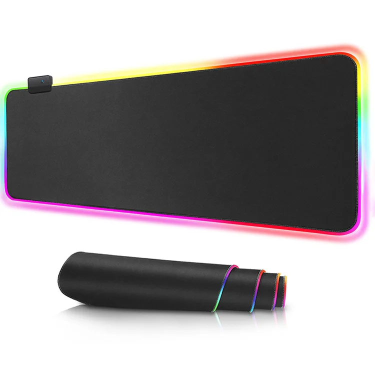 Travelcool Large RGB Mouse Pad Luminous Gaming Mouse Pad Customizable Computer Desk Pad for Keyboard and Mouse, Black
Travelcool Large RGB Mouse Pad Luminous Gaming Mouse Pad Customizable Computer Desk Pad for Keyboard and Mouse, Black