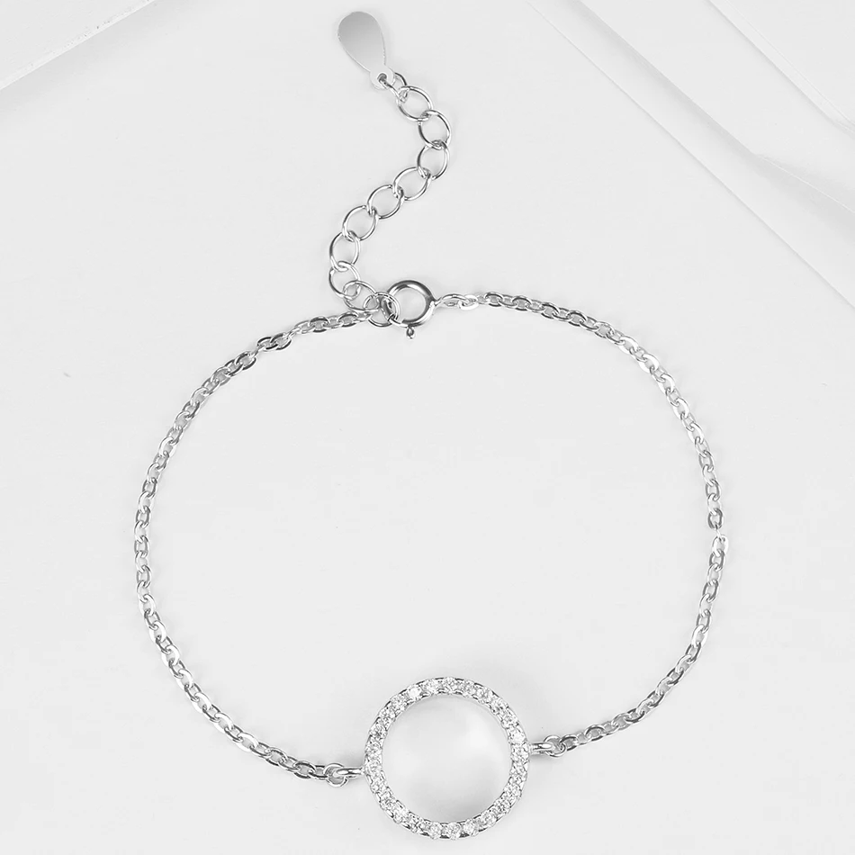 Wholesale 925 Sterling Silver Jewelry Romantic Women Bracelet Love Forever Bracelet with Cubic Zircon
Wholesale 925 Sterling Silver Jewelry Romantic Women Bracelet Love Forever Bracelet with Cubic Zircon