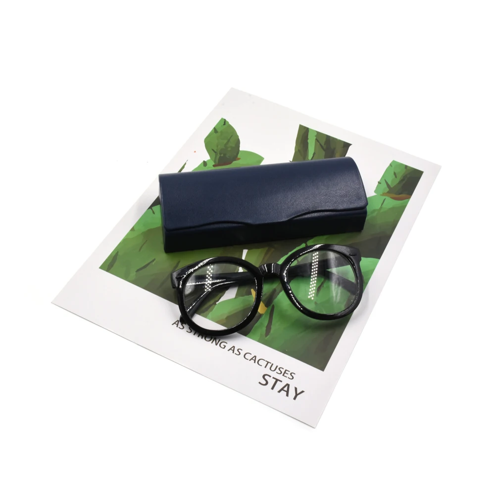Wholesale recycled folding glasses square frame case target soft leather eyewear storage case sunglasses display box, Customized color
Wholesale recycled folding glasses square frame case target soft leather eyewear storage case sunglasses display box, Customized color