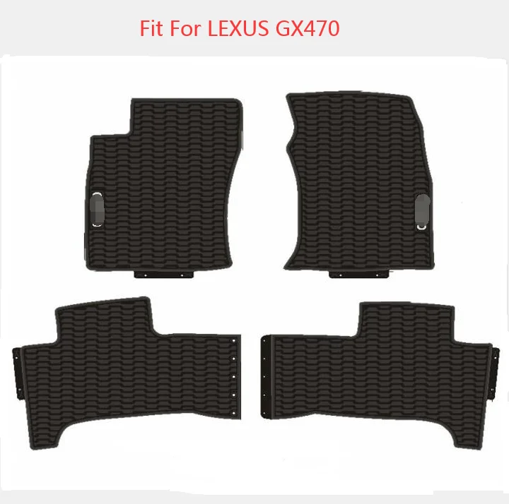 High Quality Special Size Car Floor Mats Fit For Lexus Gx470 2003 2004