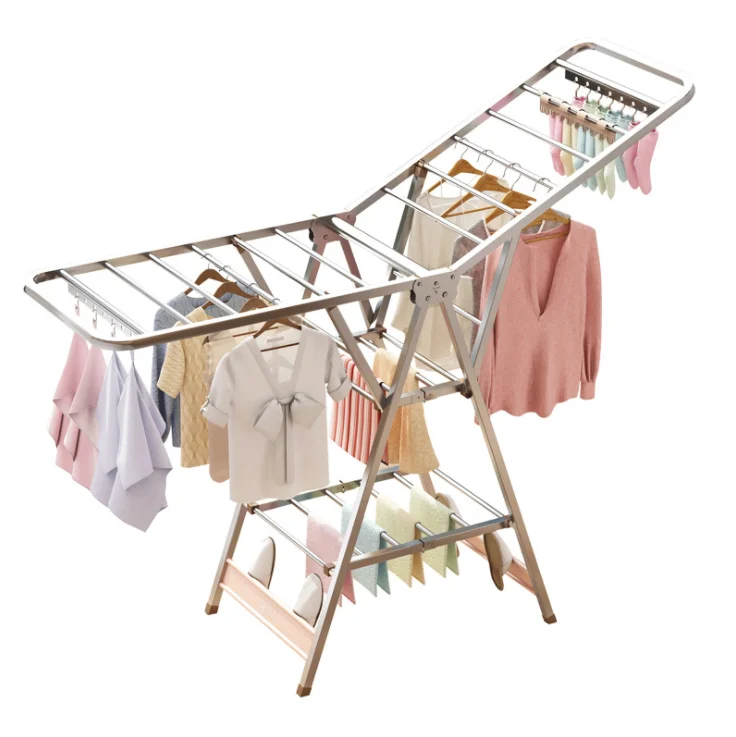 Indoor Expandable Cloth Stand Laundry Rack Cloth Dryer Rack Fast Delivery Clothes Drying Rack
Indoor Expandable Cloth Stand Laundry Rack Cloth Dryer Rack Fast Delivery Clothes Drying Rack