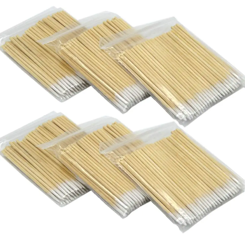 100 PCS/ bag Disposable Permanent Makeup Eyelash Cleaning Micro Eyelash Pointed Tip Wood Cotton Swab, Wood color
100 PCS/ bag Disposable Permanent Makeup Eyelash Cleaning Micro Eyelash Pointed Tip Wood Cotton Swab, Wood color