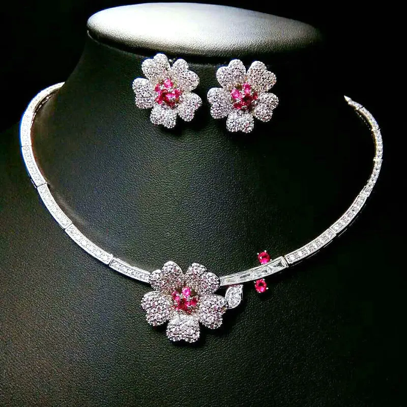 2021 hot sale elegant bridal jewelry set cubic zircon diamond flower vintage wedding jewelry set party costume jewelry accessory
2021 hot sale elegant bridal jewelry set cubic zircon diamond flower vintage wedding jewelry set party costume jewelry accessory