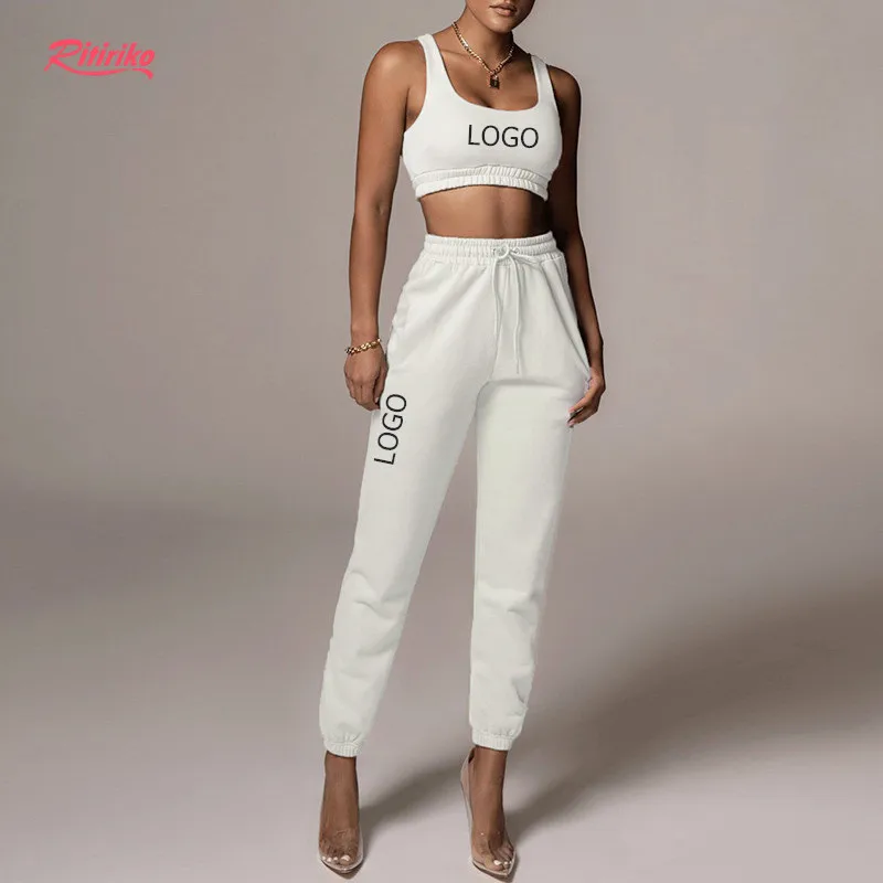 2021 Summer Sexy Gym Fitness Casual Sport Drawstring Solid Color Crop Top Bra Tracksuits For Women Two Piece Pants Set, White, gray, black, brown, creamy white
2021 Summer Sexy Gym Fitness Casual Sport Drawstring Solid Color Crop Top Bra Tracksuits For Women Two Piece Pants Set, White, gray, black, brown, creamy white