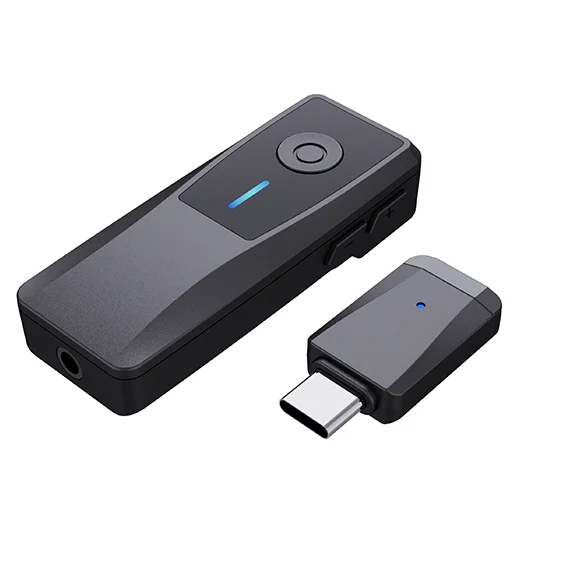 Wireless Microphone for Live Streaming Live Clip-on wireless mobile phone microphone, Black
Wireless Microphone for Live Streaming Live Clip-on wireless mobile phone microphone, Black