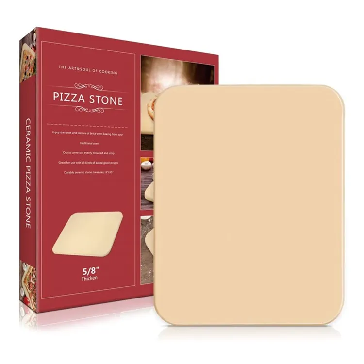 Oven Temperature Big Size Thicker Stone Base Pizza Plate, Oven Cordierite Square Pizza Stone, Yellow
Oven Temperature Big Size Thicker Stone Base Pizza Plate, Oven Cordierite Square Pizza Stone, Yellow