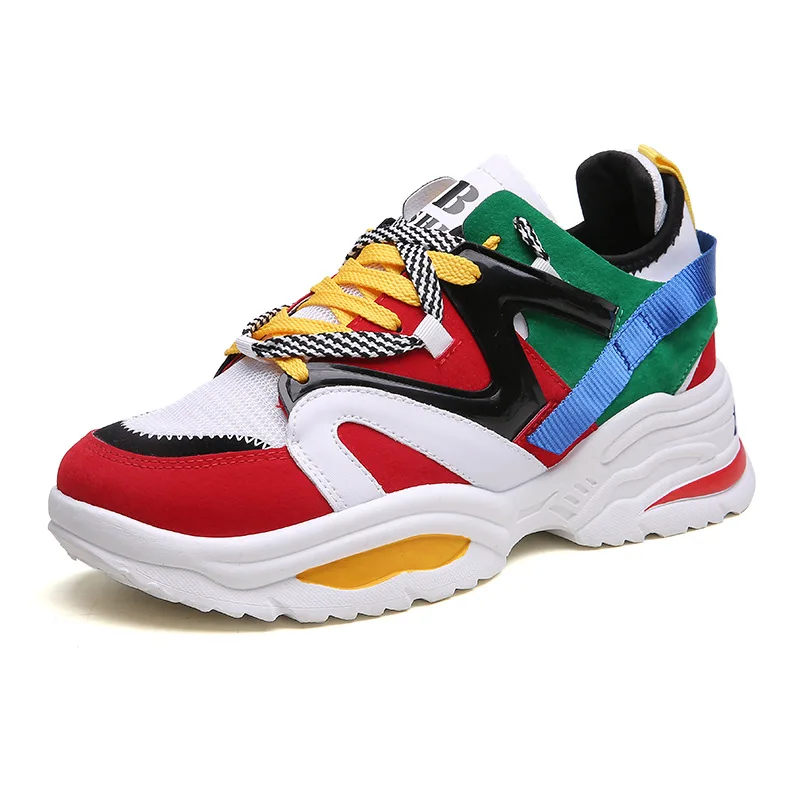 Men Breathable Sneakers high quality adults Masculino New Trend Fashion Cheap Lace Up Color matching running shoes, 3 colors
Men Breathable Sneakers high quality adults Masculino New Trend Fashion Cheap Lace Up Color matching running shoes, 3 colors