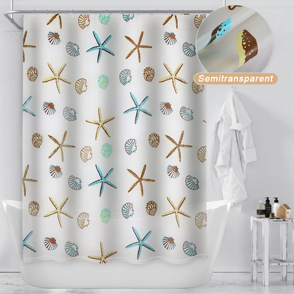 Wholesale Marine Biological Waterproof Mildew Resistant Fabric Bathroom Shower Curtains 72" by 72" Inch, As picture
Wholesale Marine Biological Waterproof Mildew Resistant Fabric Bathroom Shower Curtains 72" by 72" Inch, As picture