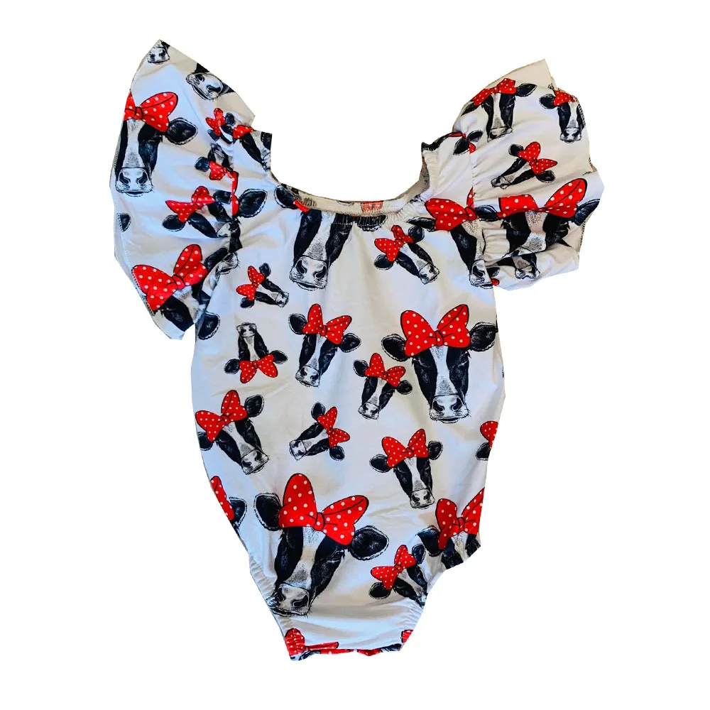 Girls lovely flounce lace one-piece suit elastic round neck Jumpsuit, Colorful 
Girls lovely flounce lace one-piece suit elastic round neck Jumpsuit, Colorful