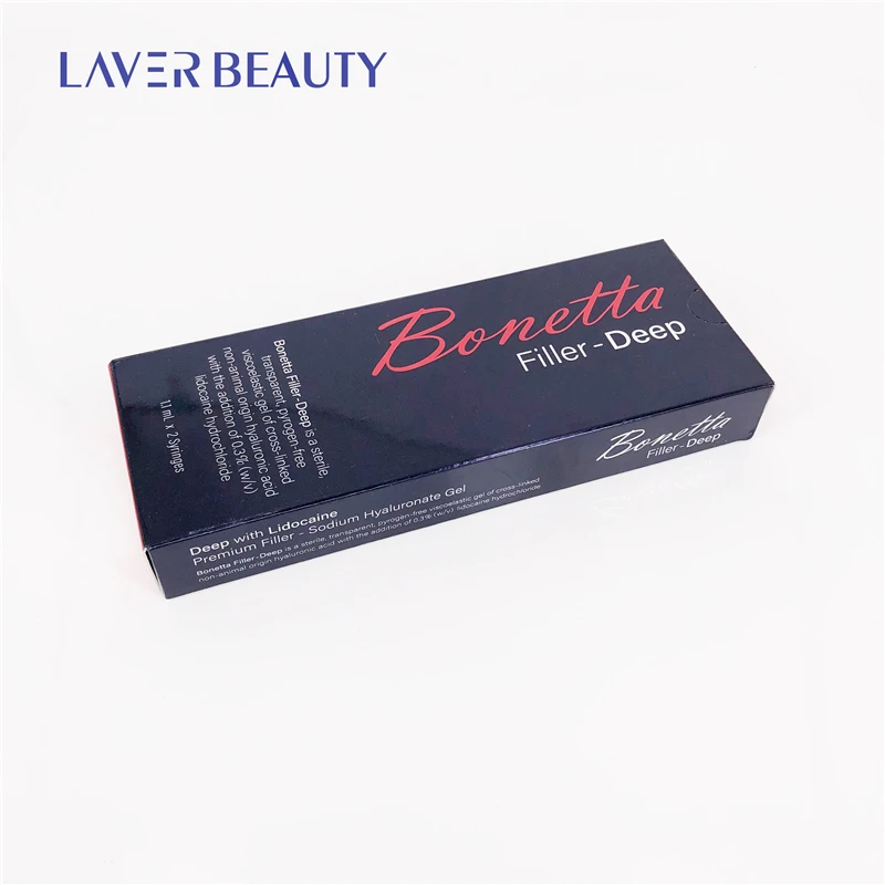 Korea long lasting hyaluronic acid dermal filler Bonetta filler for lips facial injection, Transparent colorless
Korea long lasting hyaluronic acid dermal filler Bonetta filler for lips facial injection, Transparent colorless