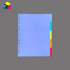 File Folders A4 File Folder 2017 Stationery A4 10 Tab Dividers 5 Color Assorted File Folders China