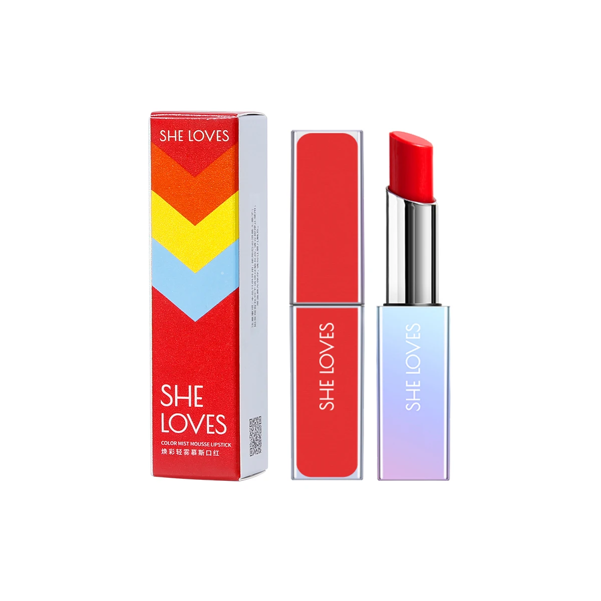 SHE LOVES Wholesale Multi Colors Lip Stick OEM Customized Label Lip Gloss Waterproof High Saturation Color Lip Stick
SHE LOVES Wholesale Multi Colors Lip Stick OEM Customized Label Lip Gloss Waterproof High Saturation Color Lip Stick