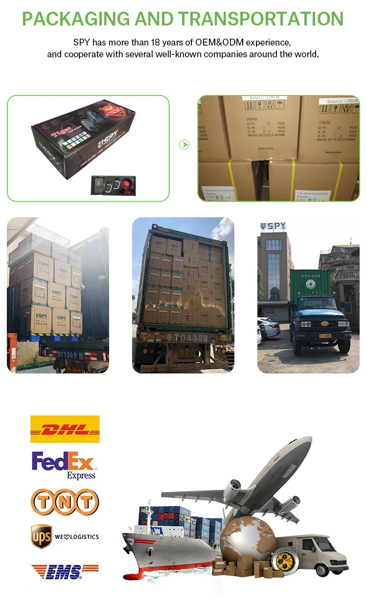 LoRa technology two way led indicator lights keyless entry car alarm system - ANKUX.COM