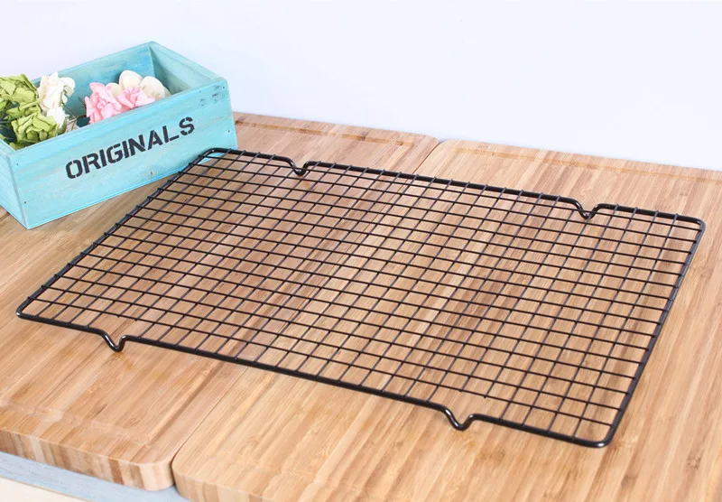 Baking Tools Cake Cooling Rack Black Non-stick Bread Cooling Rack Suitable for Baking Tray Barbecue Cooking Barbecue Crafts Tool
Baking Tools Cake Cooling Rack Black Non-stick Bread Cooling Rack Suitable for Baking Tray Barbecue Cooking Barbecue Crafts Tool