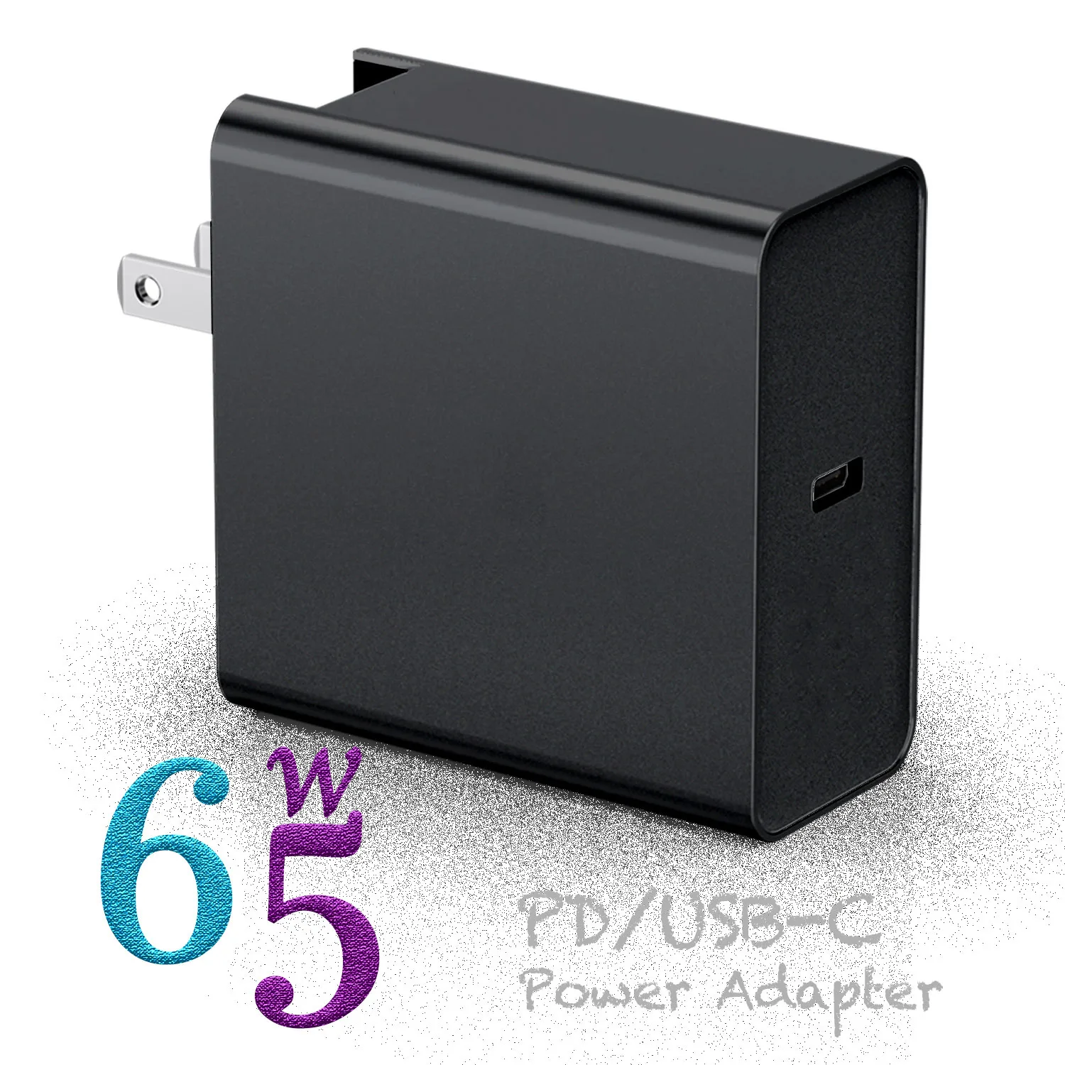 PD 3.0 65W USB-C Fast Charging Wall Charger Portable Travel Charger Fireproof Power Adapter for Phone MAC Switch Laptop
PD 3.0 65W USB-C Fast Charging Wall Charger Portable Travel Charger Fireproof Power Adapter for Phone MAC Switch Laptop