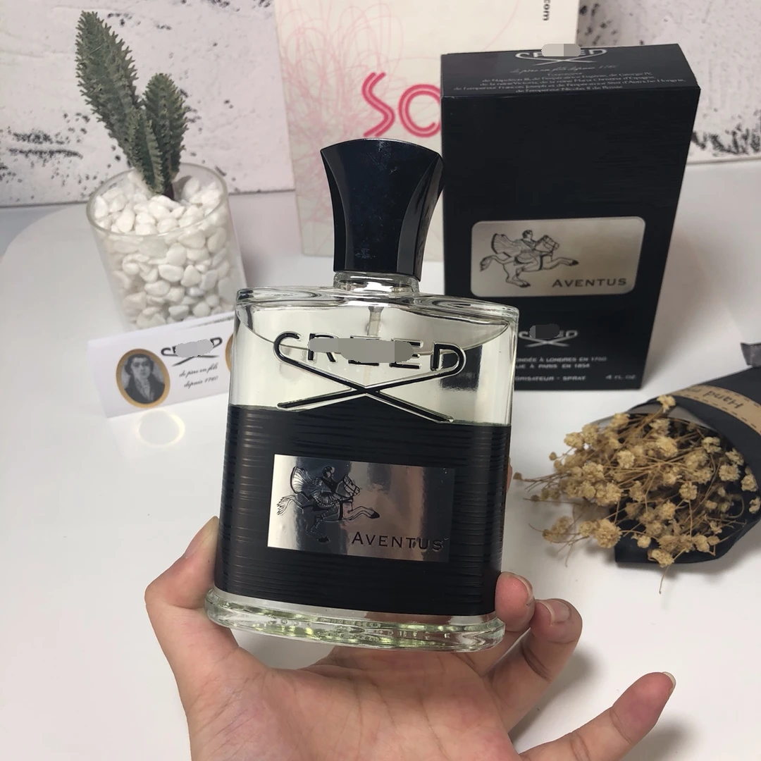 

Creed Aventus Eau de Parfum EDP Men Perfume Cologne Fragrance Spray 120ML, Transparent
