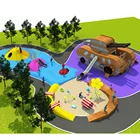 New Amusement Park Equipment High Quality Cheap Outdoor Playground Item For Kindergarten Park