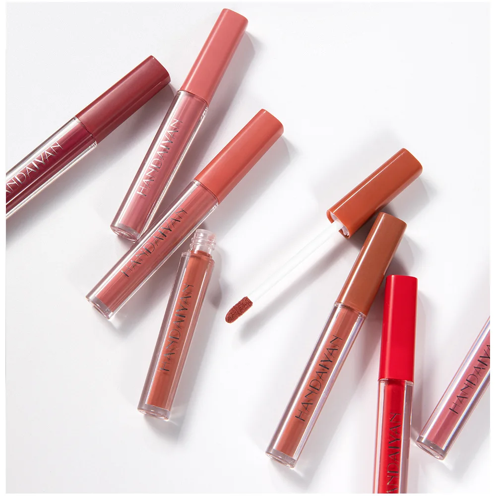 High Quality Liquid Lipstick Set Handaiyan Waterproof Pigment 7 Pcs Matte Liquid Lipstick Set, Colorful
High Quality Liquid Lipstick Set Handaiyan Waterproof Pigment 7 Pcs Matte Liquid Lipstick Set, Colorful