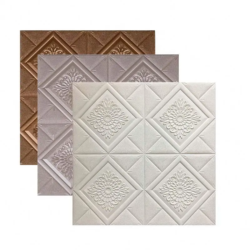 Different Color wall decoration sticker home wallpaper 3d pe foam wall sticker, Customized color 
Different Color wall decoration sticker home wallpaper 3d pe foam wall sticker, Customized color