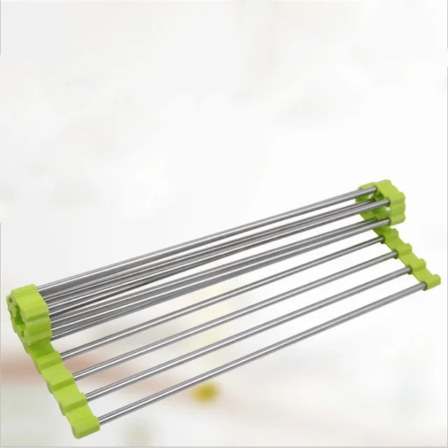 Drain Ra Sink Stainless Steel Shelf Dish Ra Kitchen Folding Shelf Ra Tableware, As show
Drain Ra Sink Stainless Steel Shelf Dish Ra Kitchen Folding Shelf Ra Tableware, As show