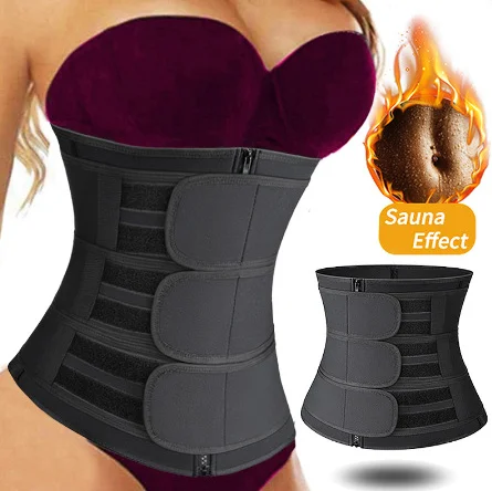 Latex Reducing Girdles and Waist Trimmers Support Neoprene Sweat Belt Shaper With Zipper Slimming Tummy Waist Trainer for Women, Pink/black
Latex Reducing Girdles and Waist Trimmers Support Neoprene Sweat Belt Shaper With Zipper Slimming Tummy Waist Trainer for Women, Pink/black