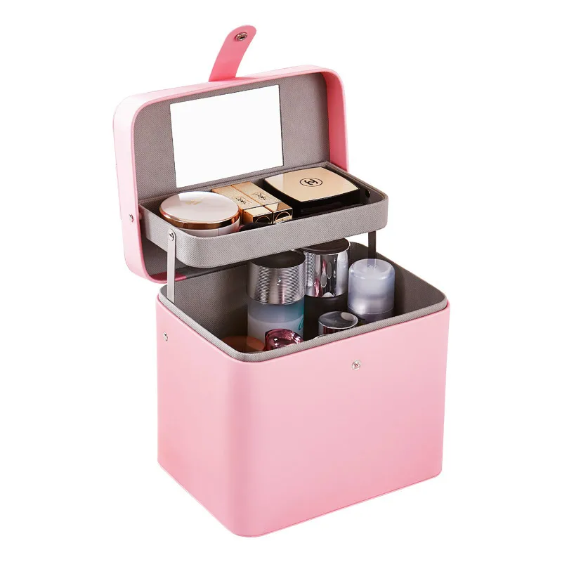 Colorful Jewelry Storage Box For Gift Leatherette Jewellery Packaging Organizer With Big Travel Box, Pink/black
Colorful Jewelry Storage Box For Gift Leatherette Jewellery Packaging Organizer With Big Travel Box, Pink/black