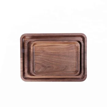 dark wood serving tray