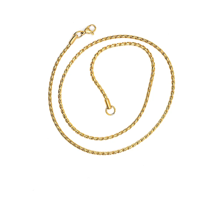 box chain gold thin box chain necklace gold chain necklace plated 18k gold necklace for men and women
box chain gold thin box chain necklace gold chain necklace plated 18k gold necklace for men and women