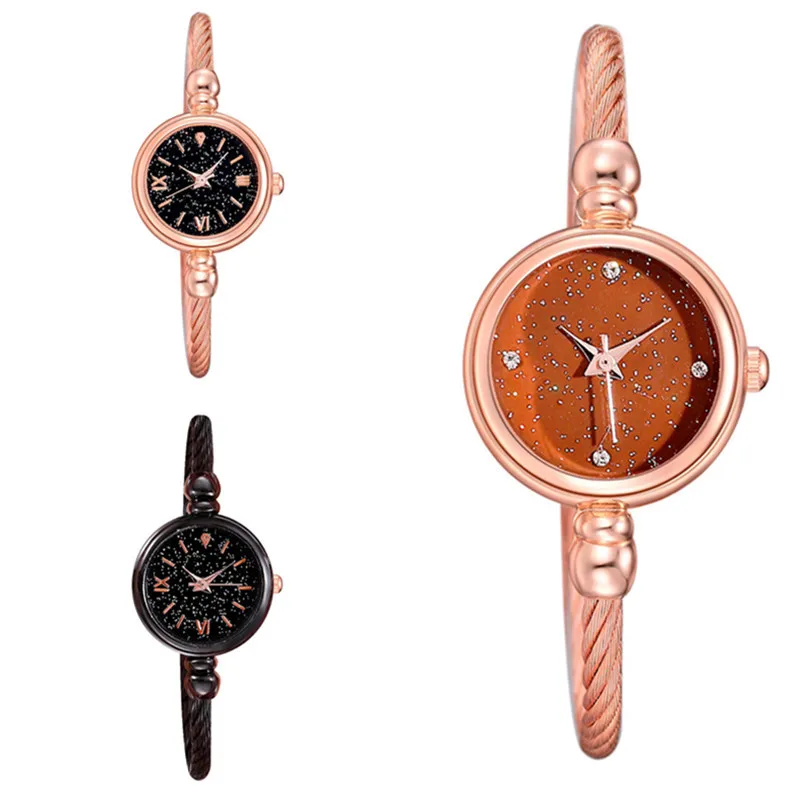 New star quartz watch wholesale simple Women watches starry steel bracelet ladies wrist watch
New star quartz watch wholesale simple Women watches starry steel bracelet ladies wrist watch
