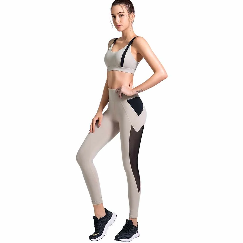 New leisure sports bra high waist hip lifting peach pants Yoga suit women's fitness training clothes, 3 color or customized
New leisure sports bra high waist hip lifting peach pants Yoga suit women's fitness training clothes, 3 color or customized