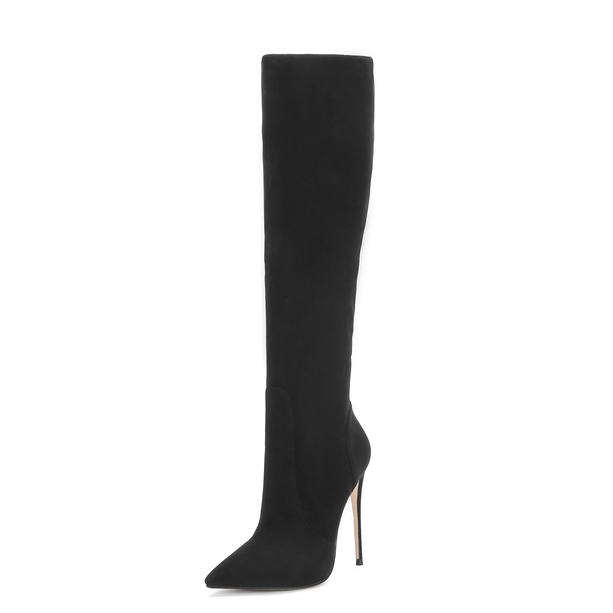 Private Label Size 45 Ladies High Heels Black Suede Leather Knee High Winter Boots For Women, Can customized color
Private Label Size 45 Ladies High Heels Black Suede Leather Knee High Winter Boots For Women, Can customized color