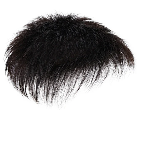 Men's hair replacement Lace net woven 100% real people flip toupee Hide the white hair
Men's hair replacement Lace net woven 100% real people flip toupee Hide the white hair