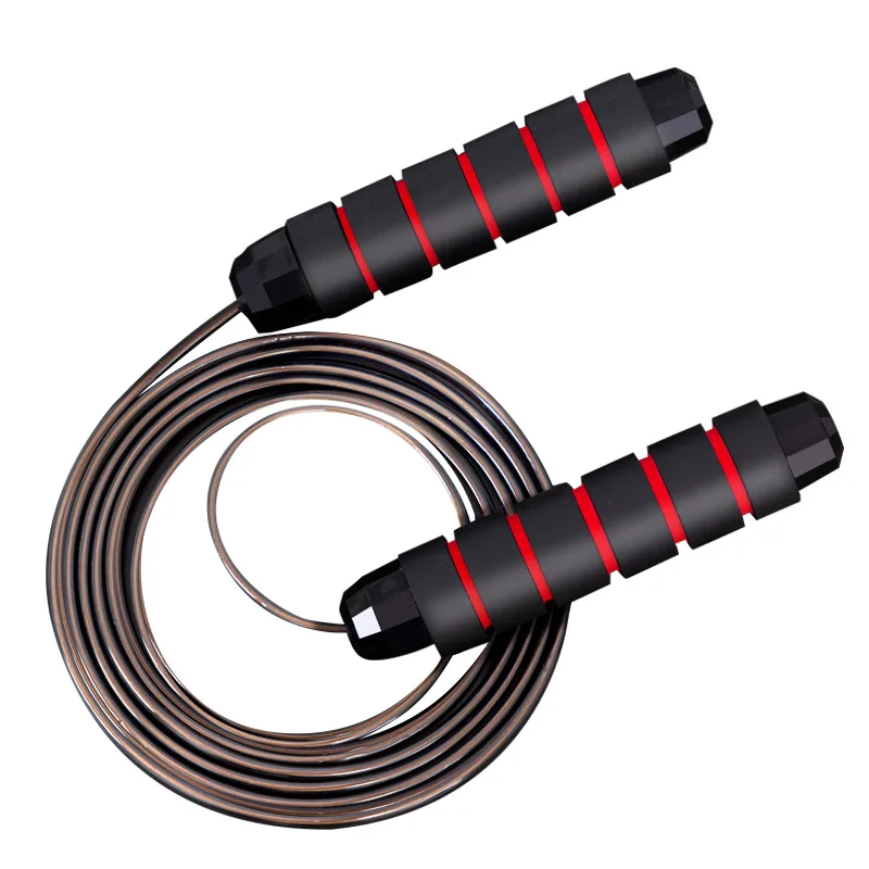 Steel Wire High Quality Speed Skipping PVC Rope 340g Weighted Adjustable Jump Rope, Red+black/blue+black/green+black/black
Steel Wire High Quality Speed Skipping PVC Rope 340g Weighted Adjustable Jump Rope, Red+black/blue+black/green+black/black