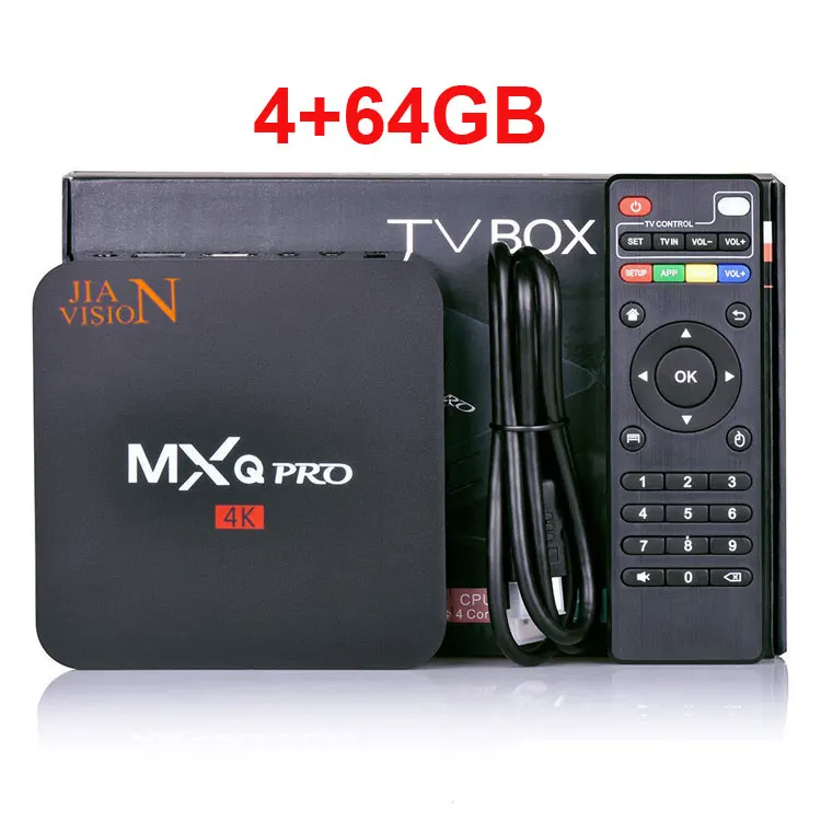 Shenzhen Jianan smart tvbox 4+64gb updated firmware tv box android mxq pro 4k including remote controler user manual hd cable
Shenzhen Jianan smart tvbox 4+64gb updated firmware tv box android mxq pro 4k including remote controler user manual hd cable