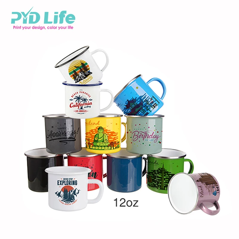 2020 Wholesale Metal Mugs Enamel Coffee Cup With Sublimation Custom Logo Stocked, 13 colors
2020 Wholesale Metal Mugs Enamel Coffee Cup With Sublimation Custom Logo Stocked, 13 colors