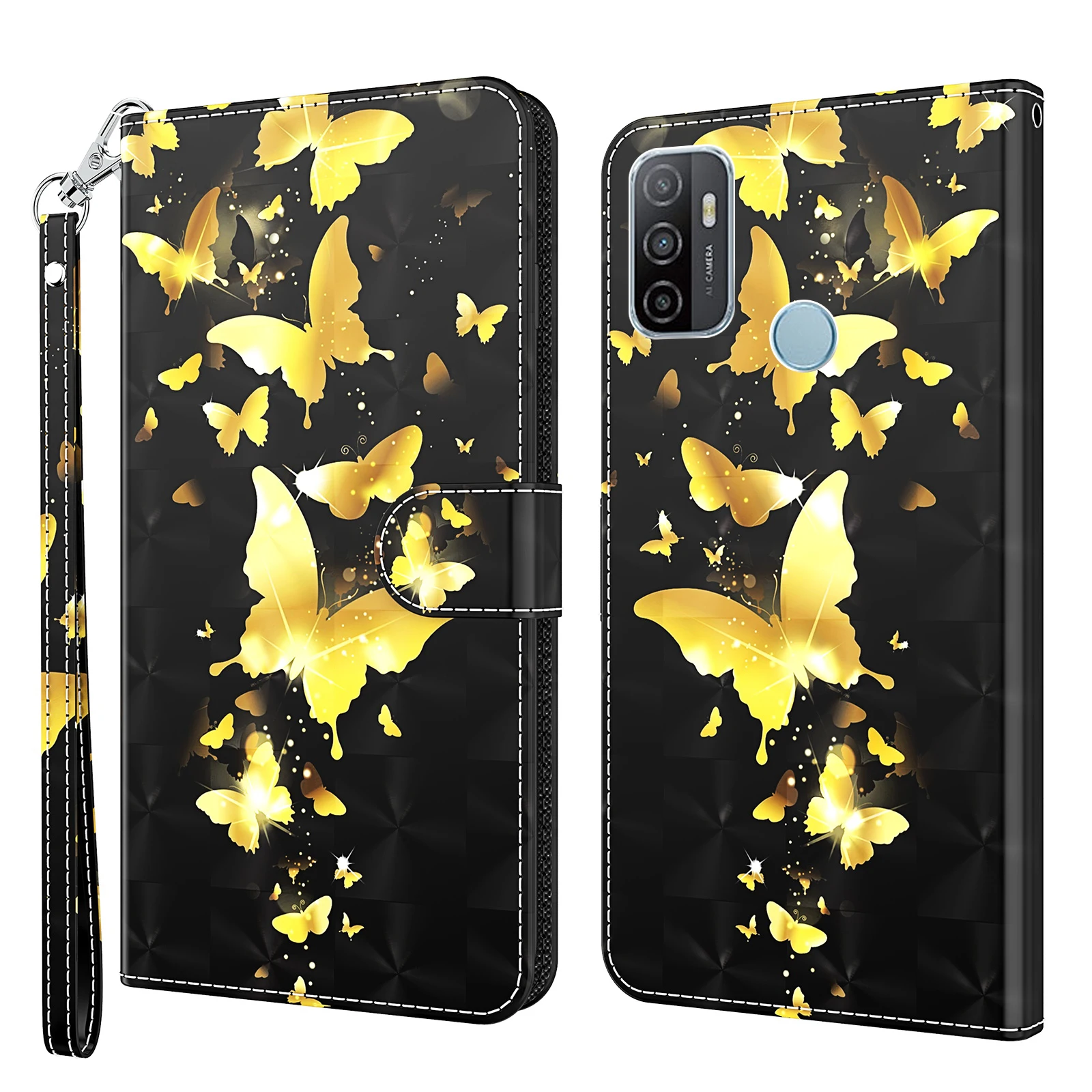 Color Printing Luxury Fashion Flip Cover PU Leather Phone Case For OPPL A53 A33 A32 A53S Wallet Bag Stand Cases Capa
Color Printing Luxury Fashion Flip Cover PU Leather Phone Case For OPPL A53 A33 A32 A53S Wallet Bag Stand Cases Capa