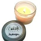 4oz 120ml mini soy wax high quality glass mason jar for candle making candle holder jar container
