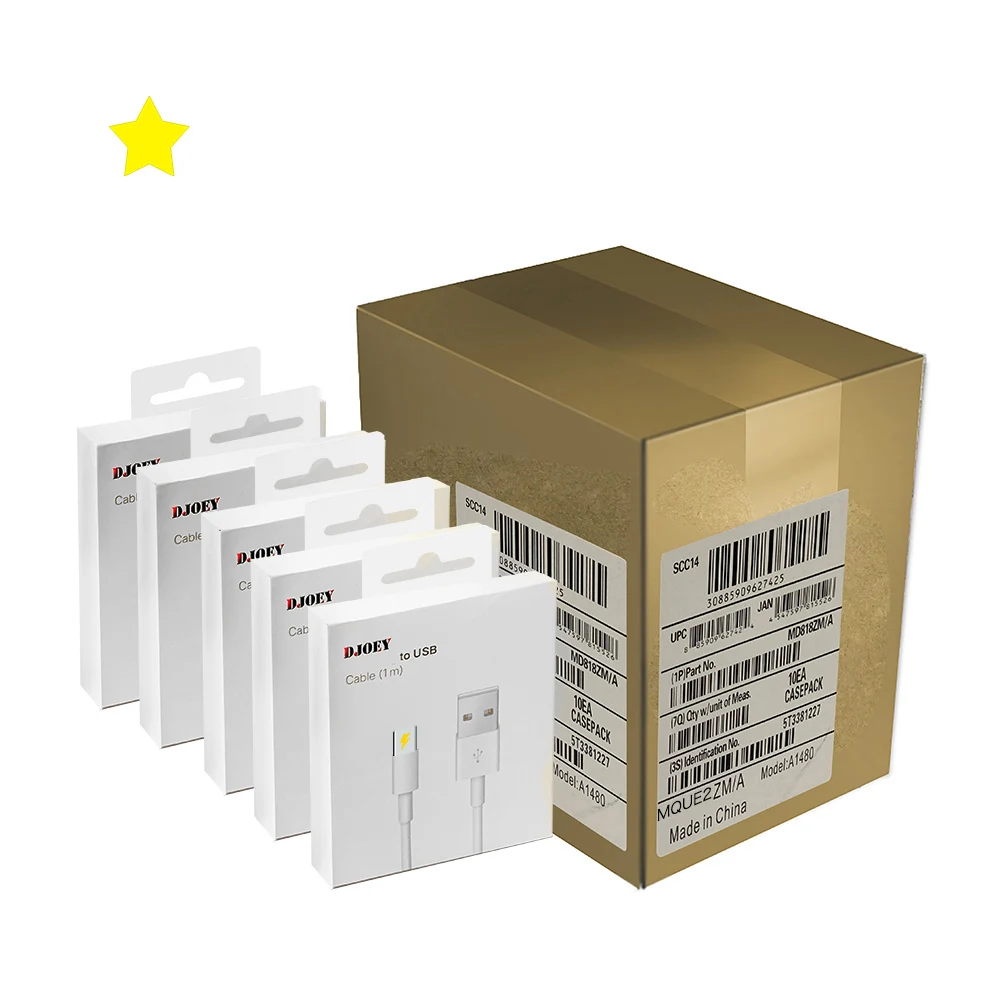 A1480 Original foxcoon cable For apple E75 chip A1480 MD818 1M with box usb cable for iPhone xs xr Max for iPad
A1480 Original foxcoon cable For apple E75 chip A1480 MD818 1M with box usb cable for iPhone xs xr Max for iPad