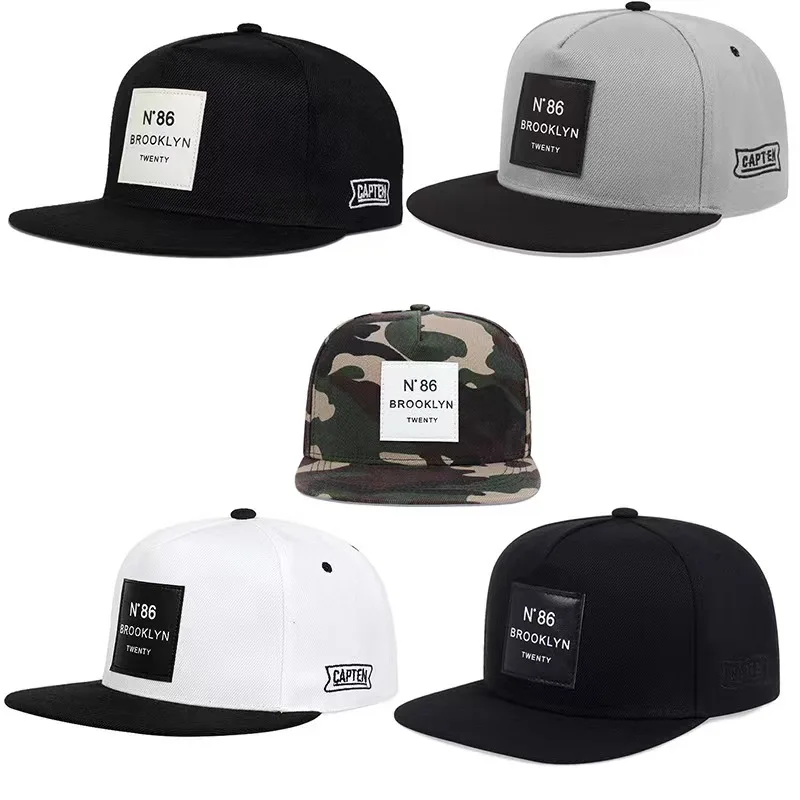 Embroidered Flat-brimmed Baseball Cap Cool Summer Boys and Girls Hip-hop Button Buckle Hat Custom-made Popular Logo 3D Cotton
Embroidered Flat-brimmed Baseball Cap Cool Summer Boys and Girls Hip-hop Button Buckle Hat Custom-made Popular Logo 3D Cotton