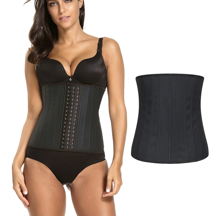 Custom LOGO Private Label Slimming Workout Plus Size Corset 25 steel bone Latex Waist Trainer Body Shaper Belt For Women
Custom LOGO Private Label Slimming Workout Plus Size Corset 25 steel bone Latex Waist Trainer Body Shaper Belt For Women