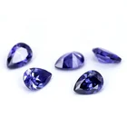 WuZhou 7*9mm-7*10mm Pear Shape CZ Stone Cubic Zirconia Tanzania Loose Gemstone CZ