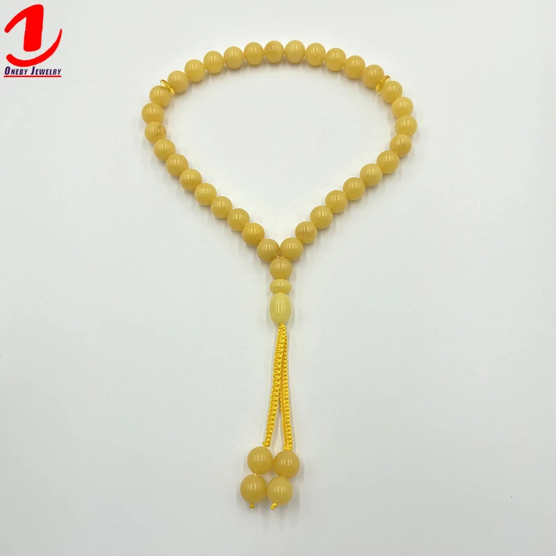 Yellow Mishbah Tesbi Sib-ha Komboloi powder pressed amber tasbih Prayer Beads 33 Moslem Muslim Rosary
Yellow Mishbah Tesbi Sib-ha Komboloi powder pressed amber tasbih Prayer Beads 33 Moslem Muslim Rosary