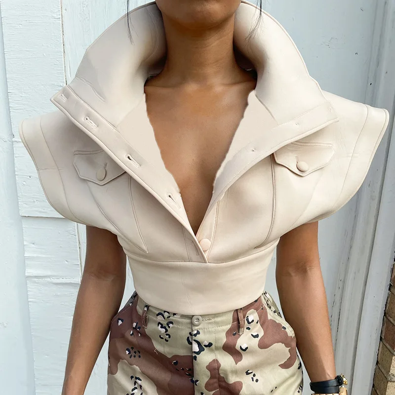 2021 Fall New Style Stand Collar Flying Sleeve Short Coat For Women Air Layer Crop Top Jacket, 5 colors
2021 Fall New Style Stand Collar Flying Sleeve Short Coat For Women Air Layer Crop Top Jacket, 5 colors