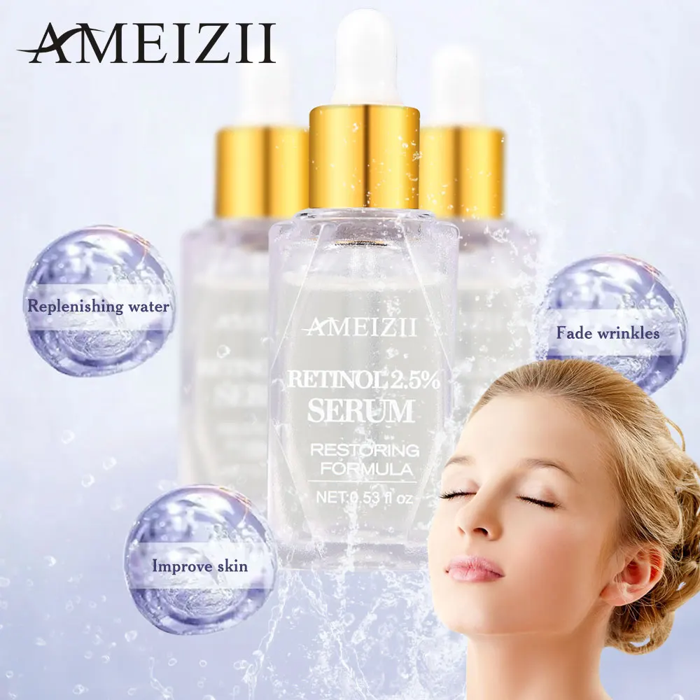 AMEIZII Retinol Serum Skin Whitening Facial Care Health Vitamin A Serum Stem Cell Wrinkle Removal Moisturizer Beauty Narguile
AMEIZII Retinol Serum Skin Whitening Facial Care Health Vitamin A Serum Stem Cell Wrinkle Removal Moisturizer Beauty Narguile