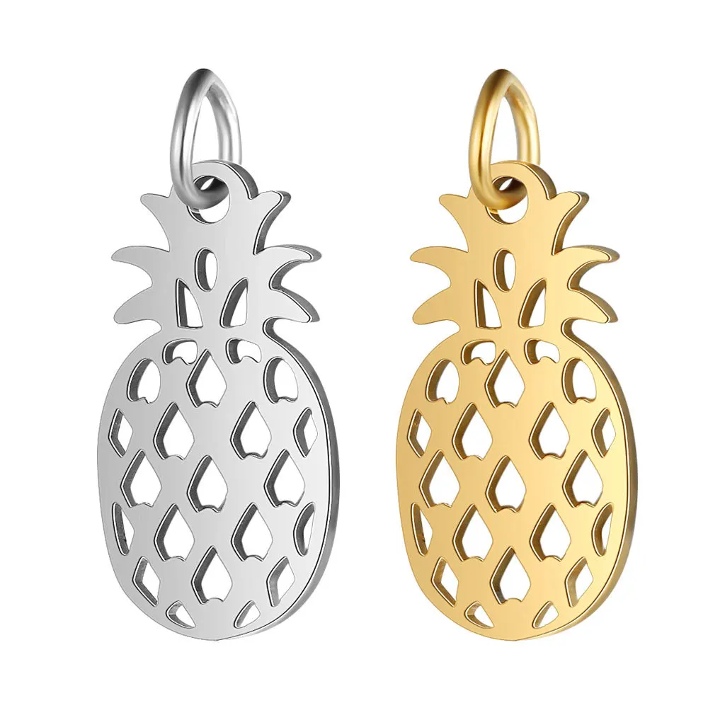 Wholesale 5Pcs/Bag Hollow Out Pineapple Full Polished Pendant Diy Stainless Steel Jewelry Accessories
Wholesale 5Pcs/Bag Hollow Out Pineapple Full Polished Pendant Diy Stainless Steel Jewelry Accessories